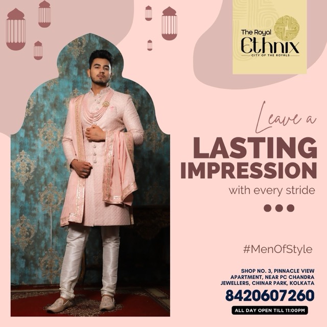 Pink Simple Eid Mubarak Big Sale Instagram Post - 1